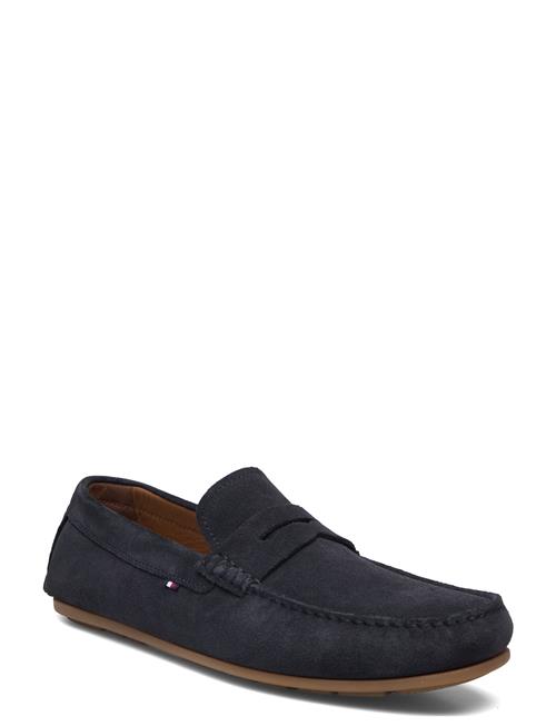 Tommy Hilfiger Casual Hilfiger Suede Driver Tommy Hilfiger Navy