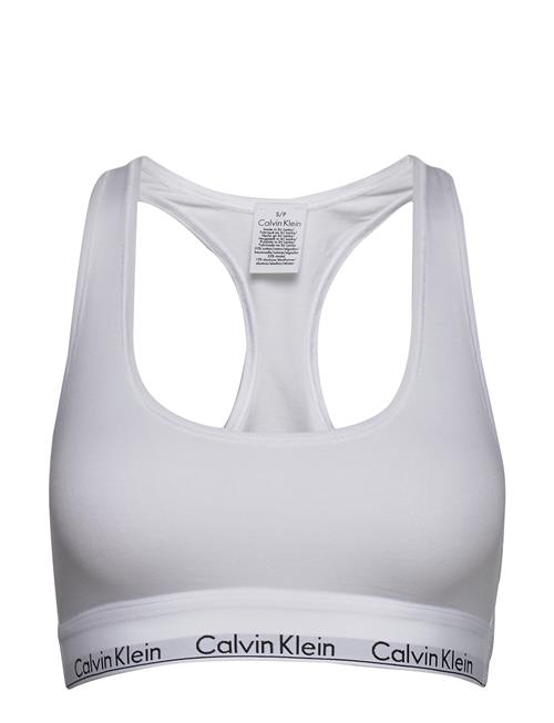 Calvin Klein Unlined Bralette Calvin Klein White