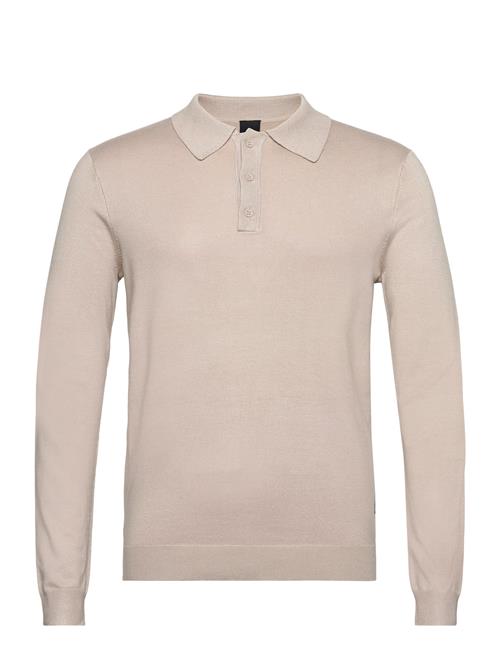 Se ONLY & SONS Onswyler Life Ls Polo Knit ONLY & SONS Beige ved Booztlet