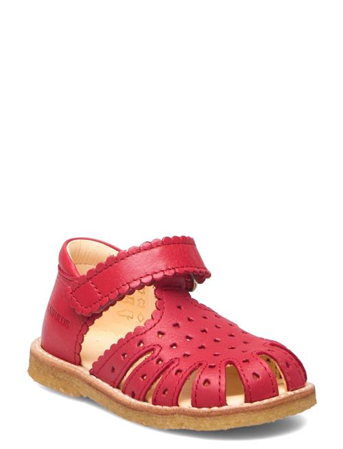 Se Sandals - Flat - Closed Toe - ANGULUS Red ved Booztlet