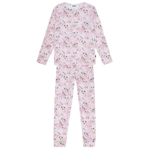 Molo GOTS Lue Pyjamas Lavender Aquarelle | Lyserød | 104 cm