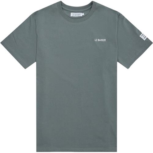 Le Baiser Bourg Tee Steel Green