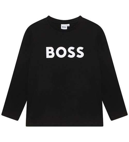 BOSS BOSS Bluse - Sort m. Hvid