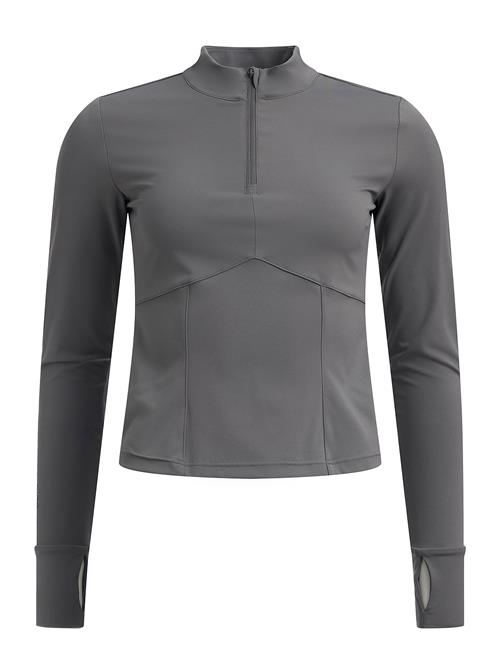 Half Zip - True To Body Rethinkit Studios Grey