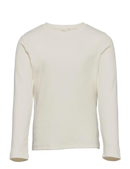 Se Lindex Top L S Basic Rib Lindex White ved Booztlet