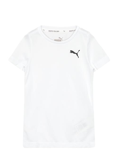 Se PUMA Active Small Logo Tee B PUMA White ved Booztlet