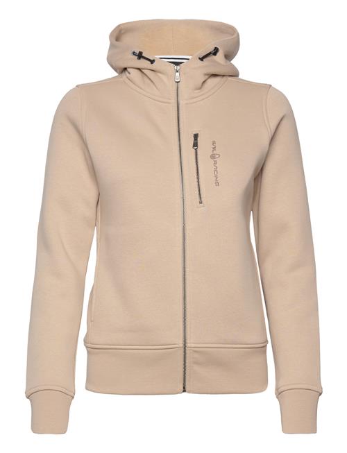 Sail Racing W Gale Zip Hood Sail Racing Beige