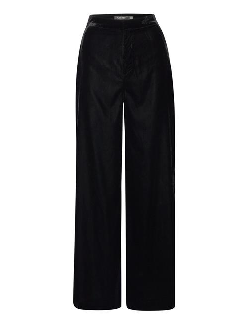 Lauren Ralph Lauren Velvet Wide-Leg Pant Lauren Ralph Lauren Black