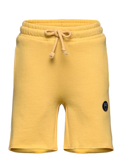 Knowledge Cotton Apparel Sweat Shorts - Gots/Vegan Knowledge Cotton Apparel Yellow