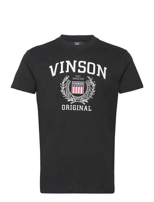 Se VINSON Kaiser Reg Sj Vin M Tee VINSON Black ved Booztlet