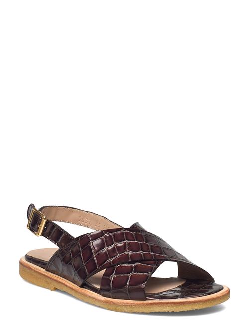 ANGULUS Sandals - Flat - Open Toe - Op ANGULUS Brown