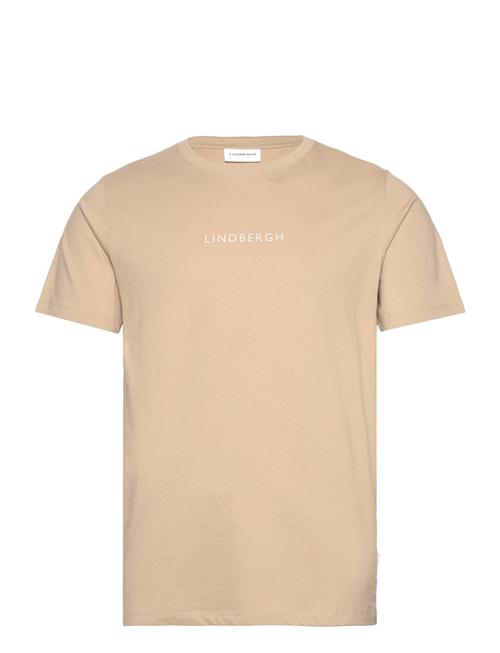 Lindbergh Lindbergh Print Tee S/S Lindbergh Beige