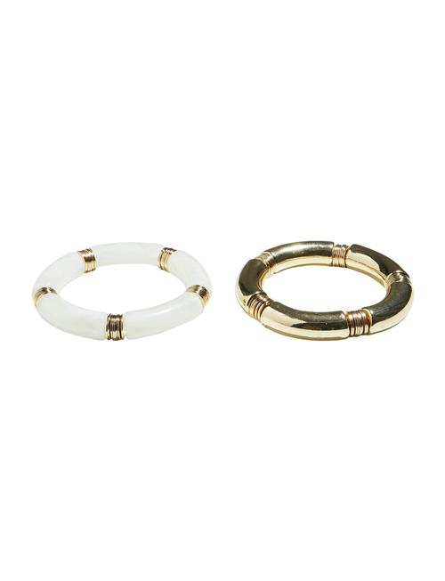 Pieces Pckunna J 2-Pack Bracelet Pieces Gold