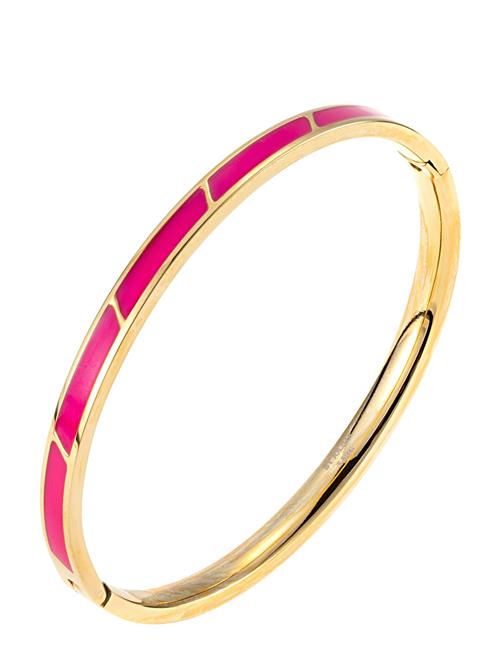 Se By Jolima Fiona Dot Bangle By Jolima Gold ved Booztlet