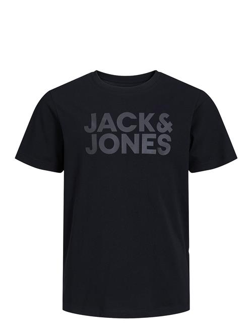 Se Jack & Jones Jjecorp Logo Tee Ss O-Neck Noos Jnr Jack & J S Black ved Booztlet