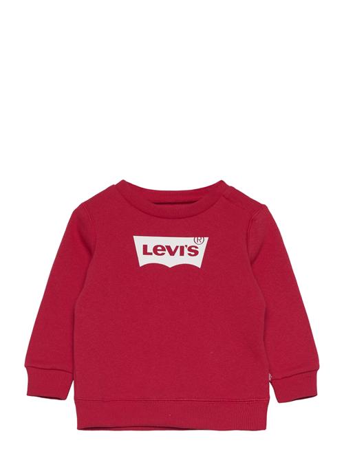 Se Levi's Levi's® Batwing Crewneck Sweatshirt Levi's Red ved Booztlet