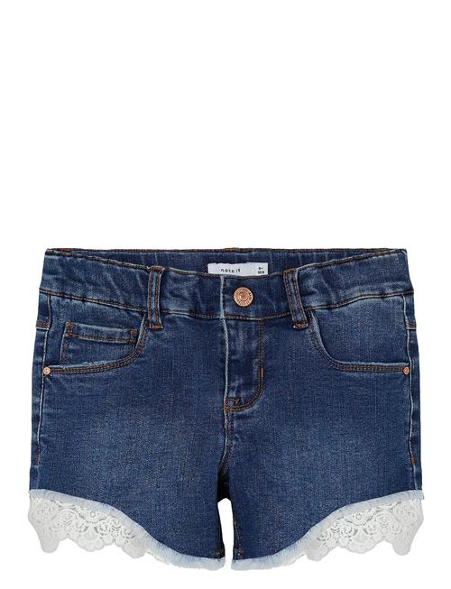 name it Nkfsalli Slim Dnm Shorts 5372-Ha Noos Name It Blue