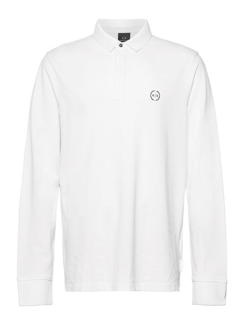 Se Armani Exchange Polo Shirt Armani Exchange White ved Booztlet