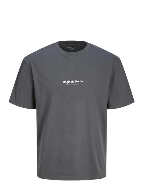 Se Jack & Jones Jorvesterbro Tee Ss Crew Neck Noos Jack & J S Grey ved Booztlet