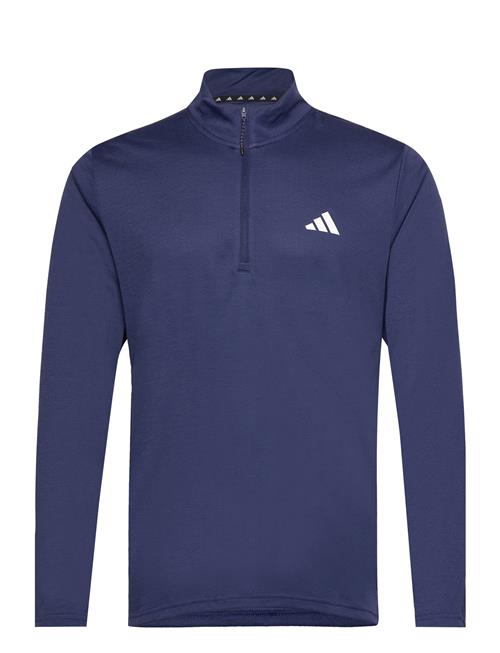 Se adidas Performance Tr-Es 1I4Zip Adidas Performance Blue ved Booztlet