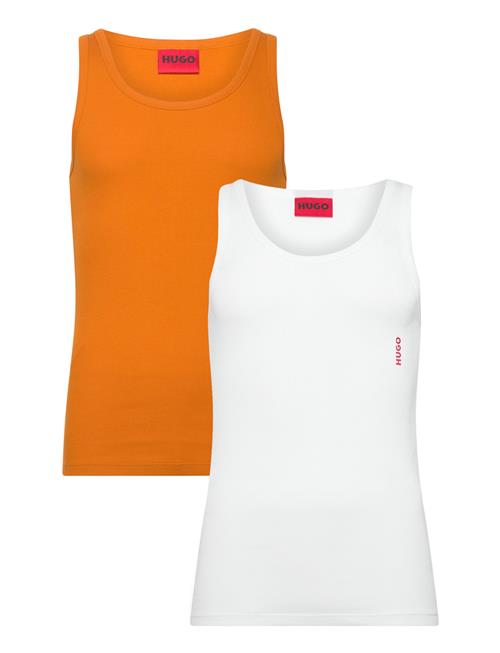 Se HUGO Tank Top Twin Pack HUGO Orange ved Booztlet