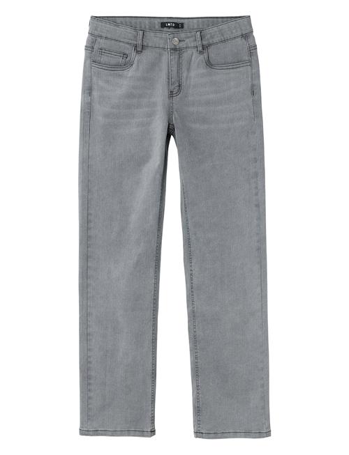 Se LMTD Nlftariannes Dnm Lw Straight Pant Noos LMTD Grey ved Booztlet