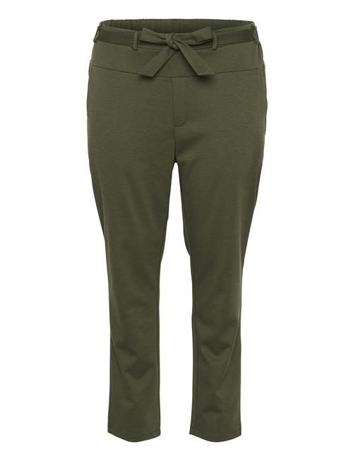 Kcjenna Belt Pant Kaffe Curve Green