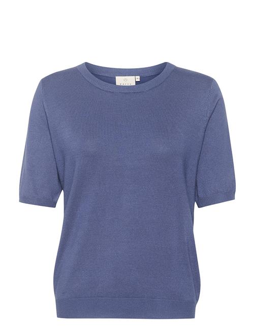 Se Kaffe Kalizza O-Neck Pullover Kaffe Blue ved Booztlet