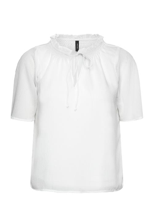 Vero Moda Vmemilie Ss Top Wvn Ce Vero Moda White