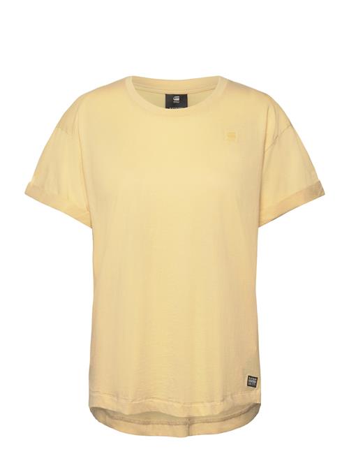 G-Star RAW Rolled Up Sl Bf R T Wmn G-Star RAW Yellow