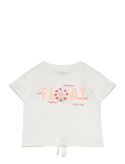 Mango Printed Message T-Shirt Mango White