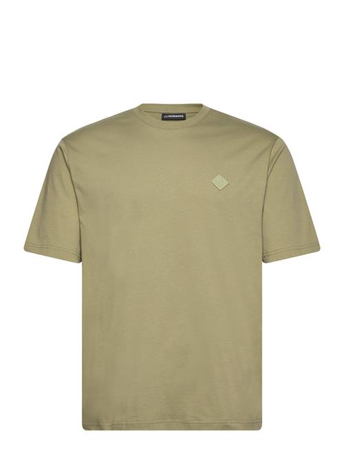 Se J. Lindeberg Hale Logo Patch T-Shirt J. Lindeberg Khaki ved Booztlet