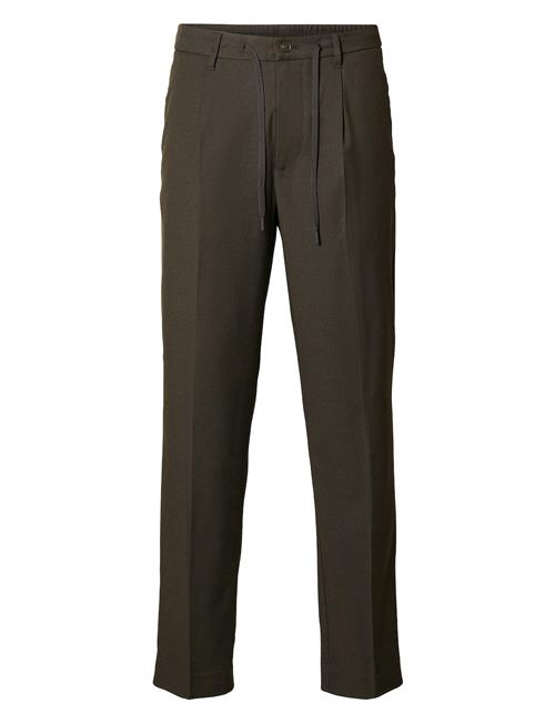 Selected Homme Slh190-Reg Tapered Leroy Pleat Pant Noos Selected Homme Brown