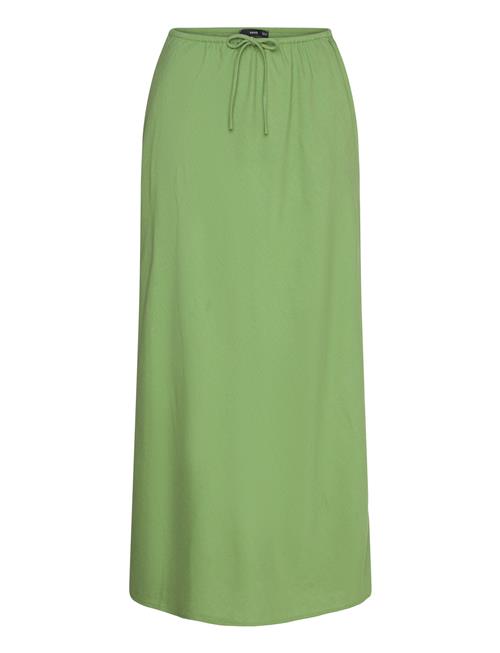 Long Skirt With Adjustable Bow Mango Green