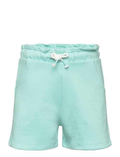 Cotton Drawstring Waist Shorts Mango Blue