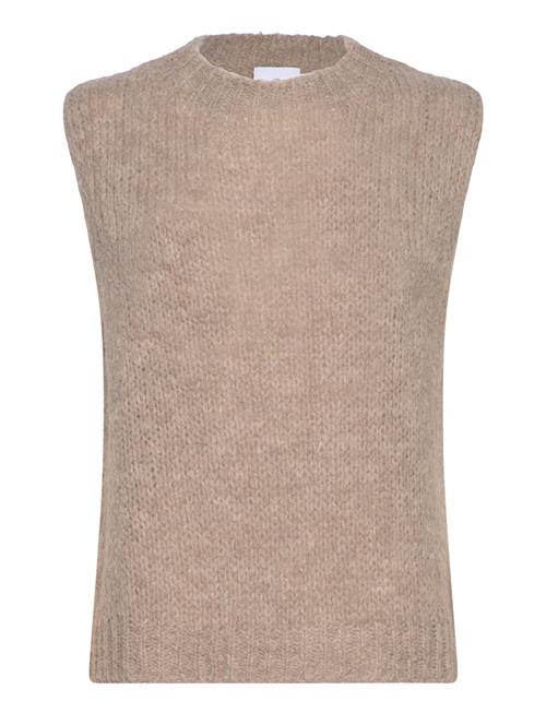 Se Noella Kala Knit Vest Noella Beige ved Booztlet