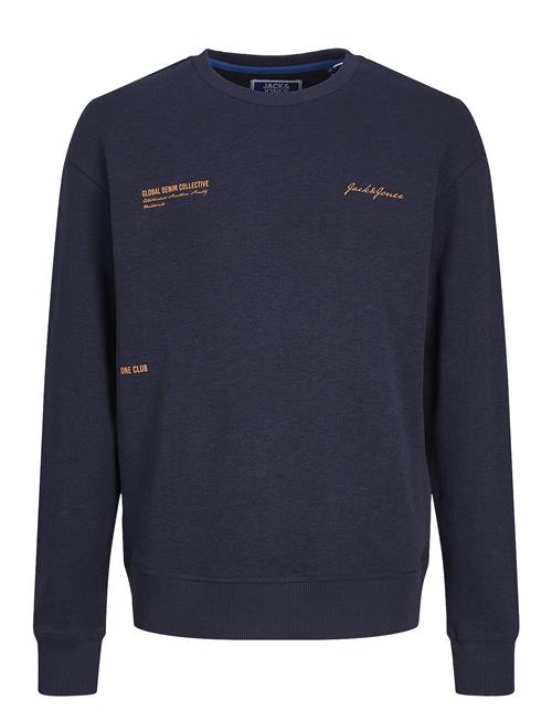 Jack & Jones Jjgreat B2S Sweat Crew Loose Ln Jnr Jack & J S Navy