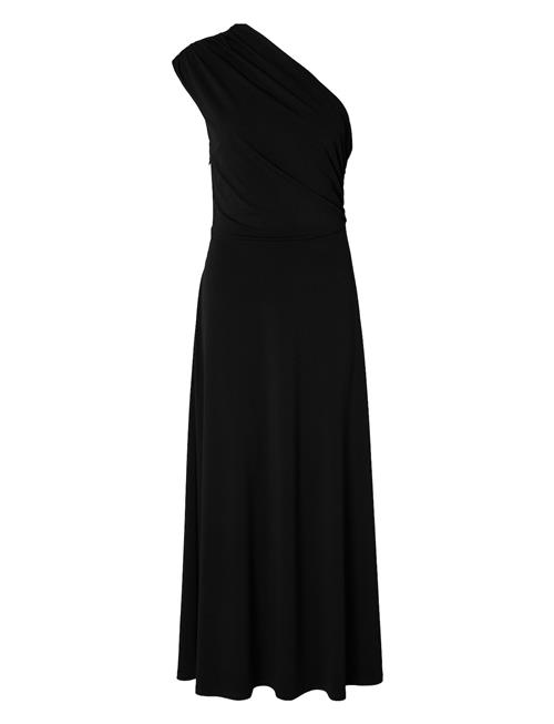 Slfabbie -Shoulder Maxi Dress D2 Selected Black