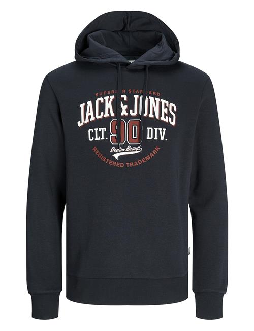 Jack & Jones Jjelogo Sweat Hood 2 Col 24/25 Noos Jack & J S Navy