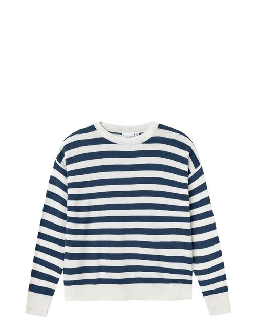 Nkfviranja Ls Loose Knit Name It Navy