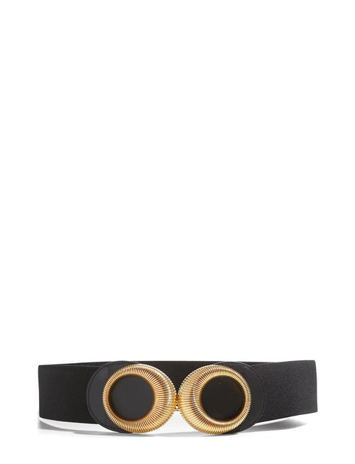 Pckelly Elastic Waist Belt Pieces Black