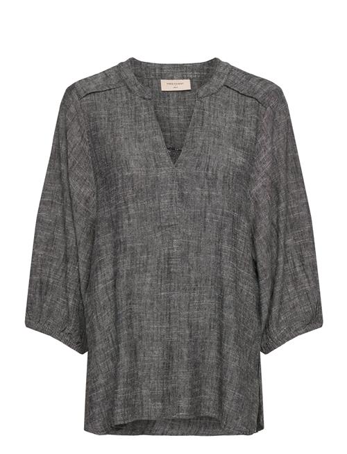 Se FREE/QUENT Fqjolene-Blouse FREE/QUENT Grey ved Booztlet