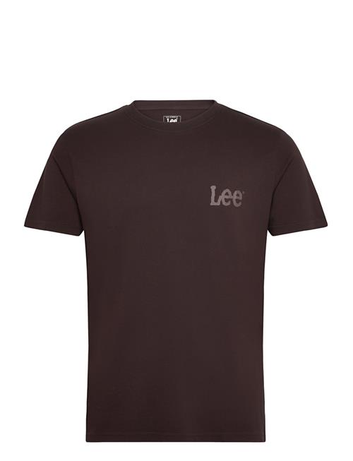 Lee Jeans Medium Wobbly Lee Tee Lee Jeans Brown