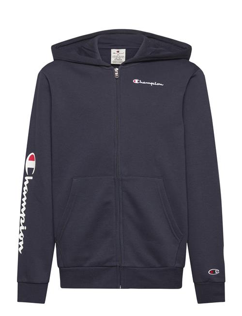 Champion Hooded Full Zip Sweatshirt Champion Navy