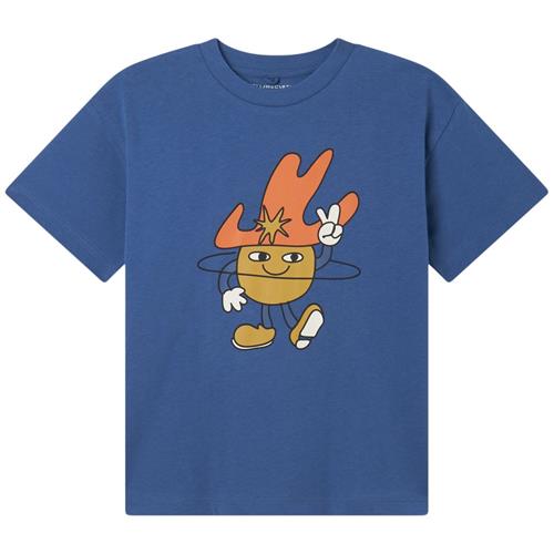 Stella McCartney Kids T-shirt Med Tryk Air Force Blue | Blå | 4 years