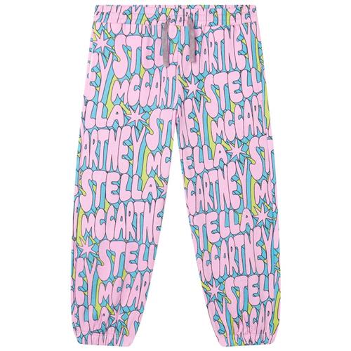 Se Stella McCartney Kids Logo Joggingbukser Multifarvet | Lyserød | 4 years ved Babyshop