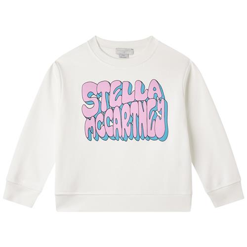 Stella McCartney Kids Logo Sweatshirt Cremefarvet | Hvid | 4 years