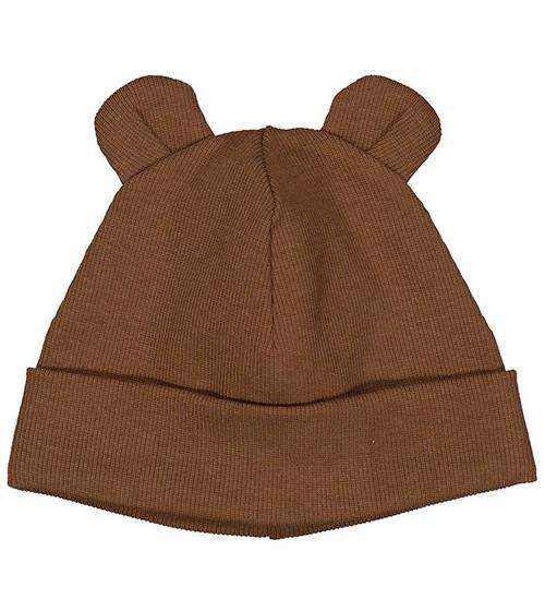 Se MÃ¼sli Beanie - Rib - Cozy Me Bear - 2 lags - Bark ved KidsWorld