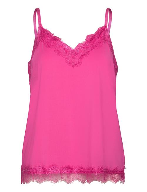 Top From Freequent In A Light Material. The Top Has A Simple Silhouette With Nar FREE/QUENT Pink