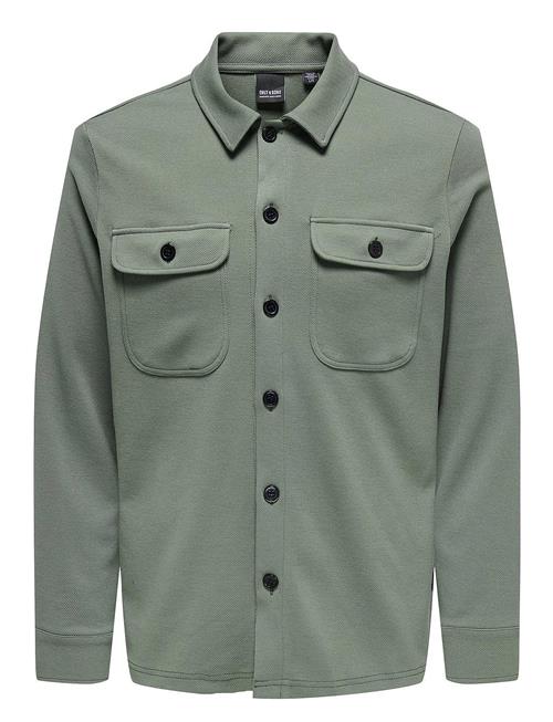 ONLY & SONS Onsnewkodyl Overshirt Sweat Noos ONLY & SONS Khaki